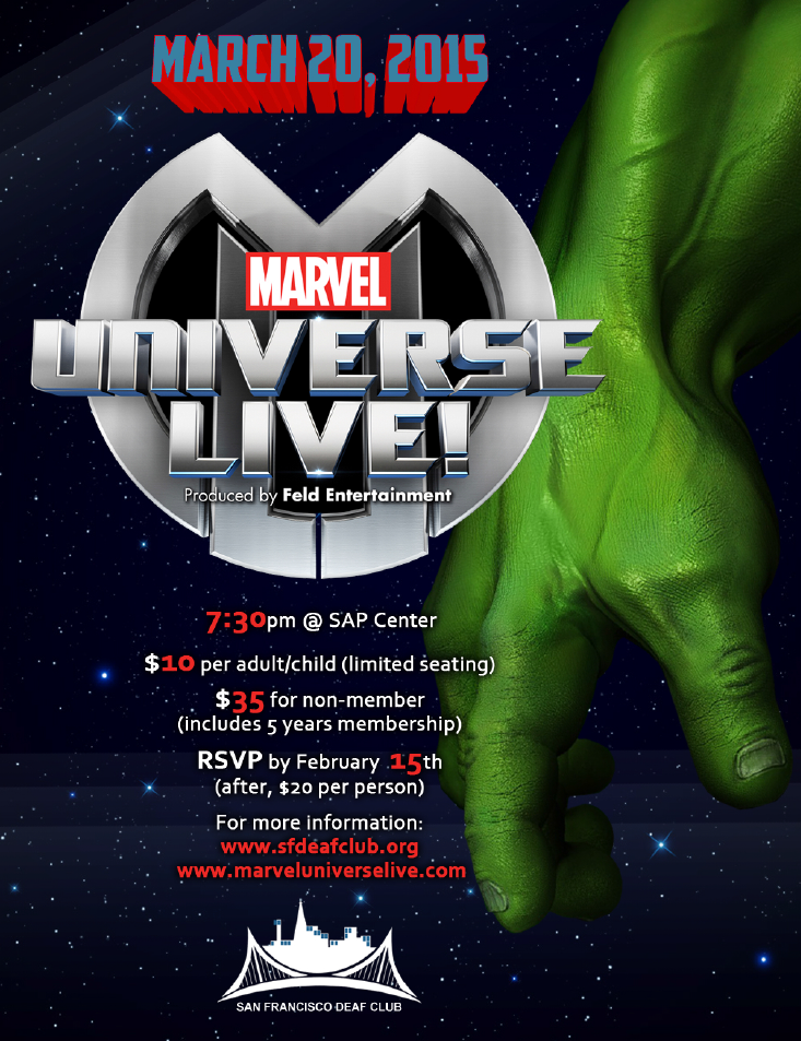 SFDC Marvel Universe Live! 2015