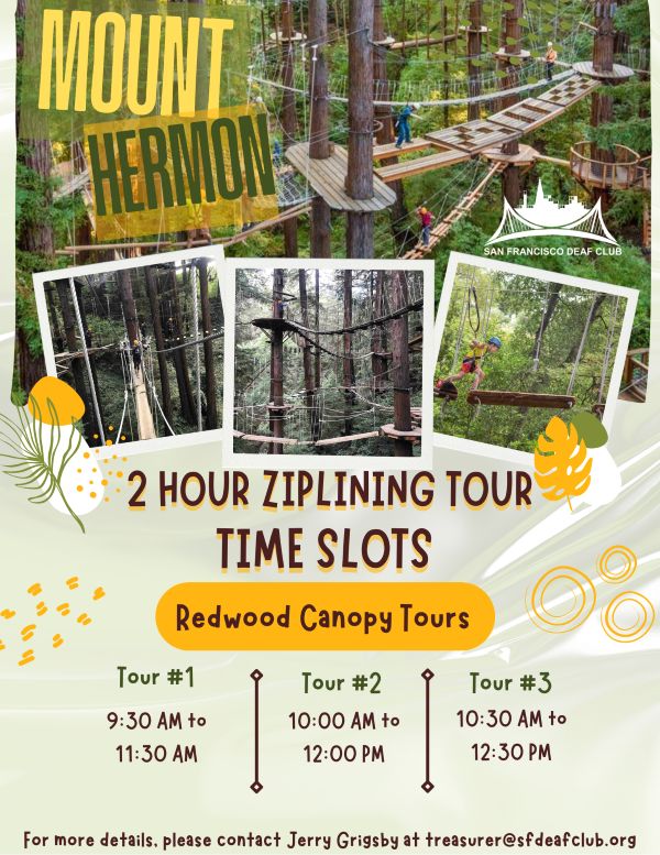 SFDC – Ziplining Tour – June 21, 2025, Saturday
