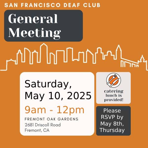 SFDC - General Meeting - May 10, 2025, Saturday