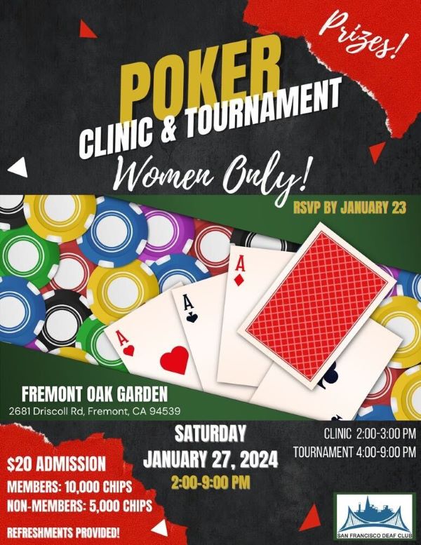 Women Poker Clinic & Tournament 2024