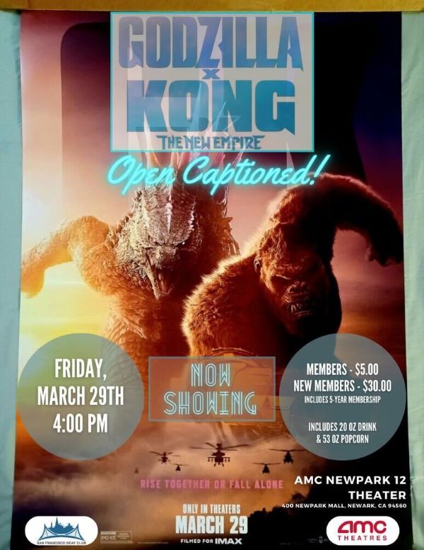 SFDC - Godzilla x Kong - March 29, Friday