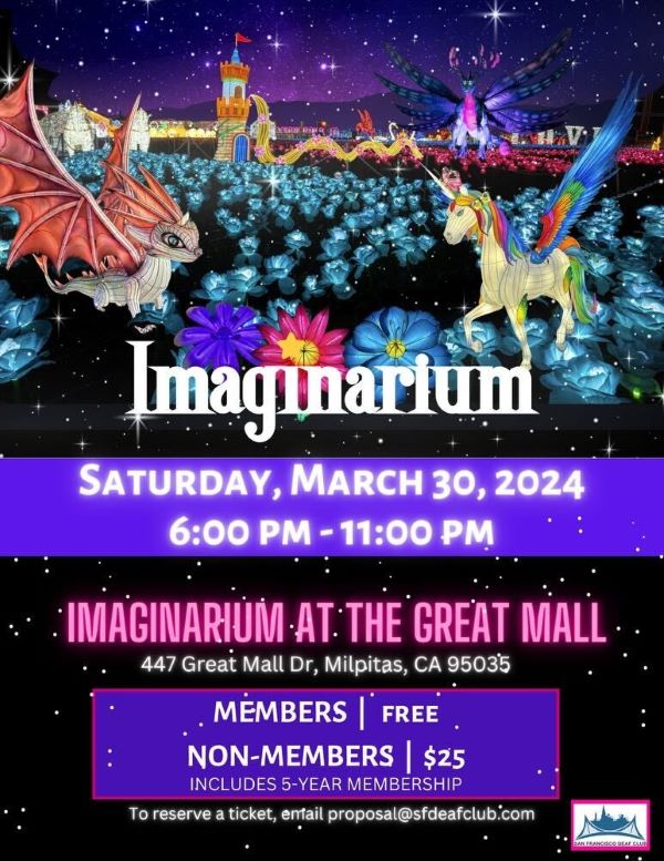 Imaginarium - March 30, Saturday