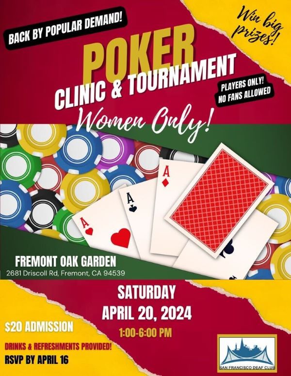 Women Poker Clinic & Tournament 2024