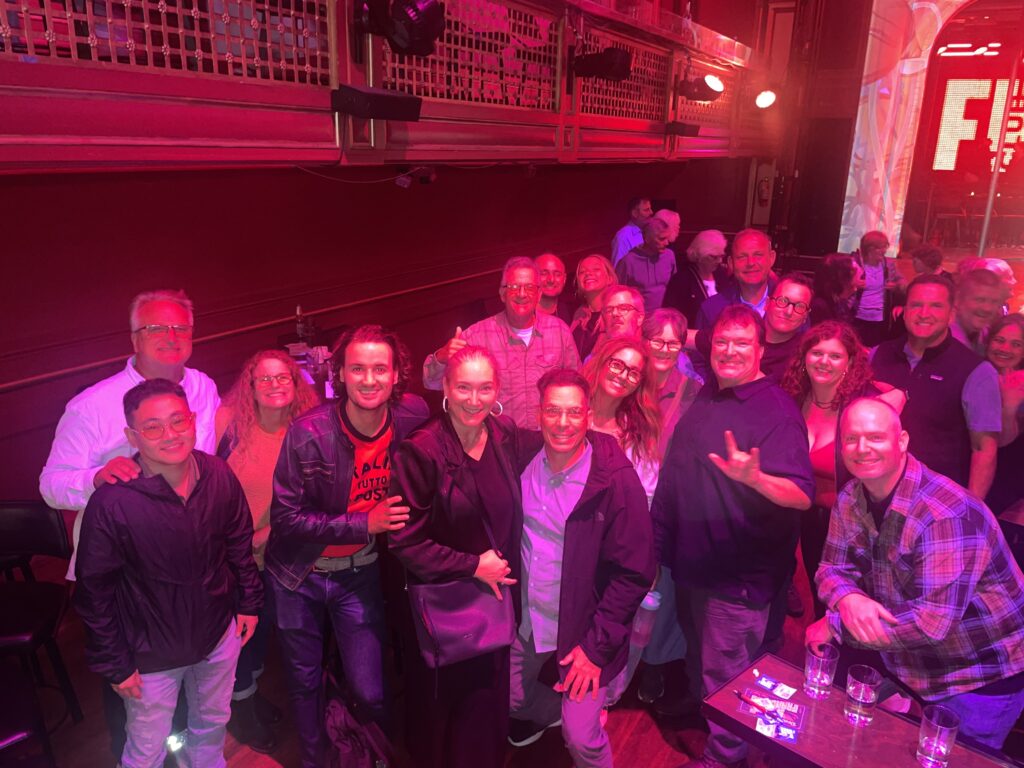 Deaf SF at Club Fugazi - Sept 19, 2026 - Group picture after the show. The show was so entertaining!